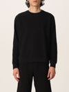 Paul & Shark Cotton Sweatshirt With Logo Patch In Black