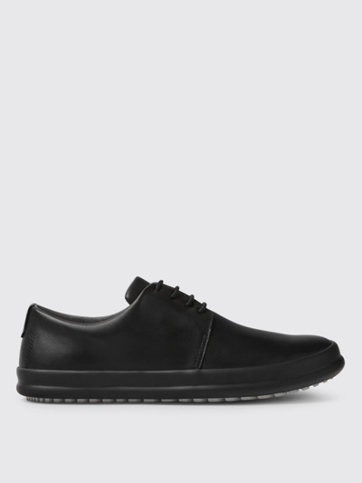 Camper Chasis  Shoes In Calfskin In Schwarz