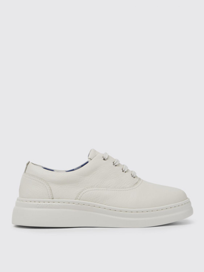 Camper Runner Up  Trainers In Calfskin In White