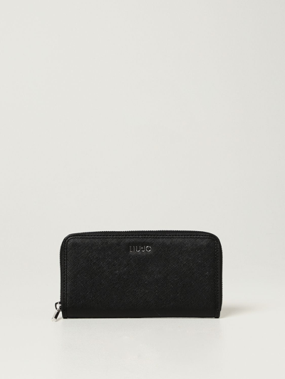 Liu •jo Wallet In Synthetic Leather In Black