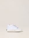 Givenchy Baby Shoes In Monogram Canvas In Blue