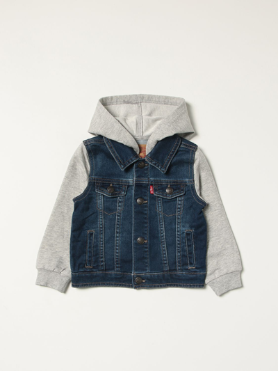 Levi's Babies' Hooded Denim Jacket