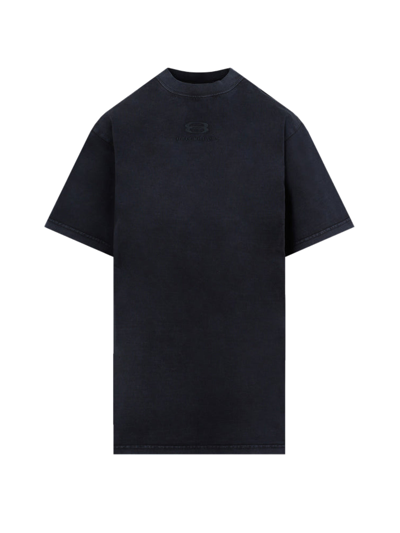 Balenciaga Classic Crewneck T-shirt In Black