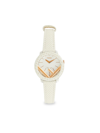 FENDI WOMEN'S 28MM STAINLESS STEEL & LEATHER-STRAP WATCH