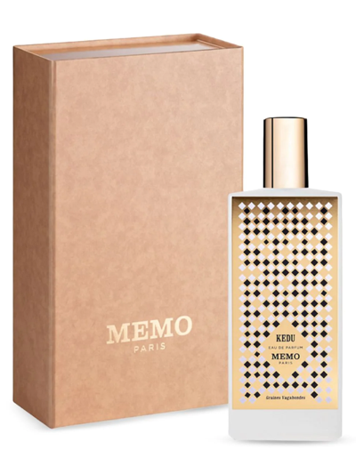 Memo Paris Graines Vagabondes Edp Kedu 75ml New Pack In Size 2.5-3.4 Oz.