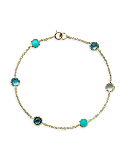 Ippolita Women's 18k Green Gold & Multi-gemstone Station Bracelet