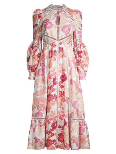 ted baker pink long sleeve dress Ted Baker Women's Loiss Long Sleeve Mini Dress - Pink - Size 3 / US 8