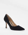 Ann Taylor Mila Suede Pumps In Black