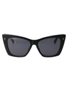 Dsquared2 Cat-eye Frame Sunglasses In 807ir Black