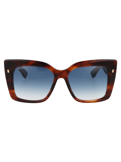 Dsquared2 D2 0017/s Sunglasses In Blue