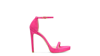 Stuart Weitzman Nudist Disco Platform Sandal In Magenta