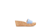 STUART WEITZMAN SUMMER SLIDE WEDGE MID HEEL SANDALS