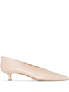 AEYDE CLARA KITTEN-HEEL PUMPS