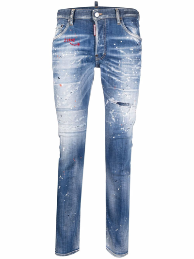 DSQUARED2 Cropped Jeans for Men | ModeSens