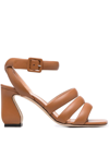 SI ROSSI ANKLE STRAPPY SANDALS