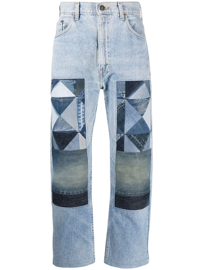 Children Of The Discordance Ny Old Patch Jeans In Blau