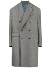 COOL TM GRANDPA HOUNDSTOOTH-PRINT WOOL COAT