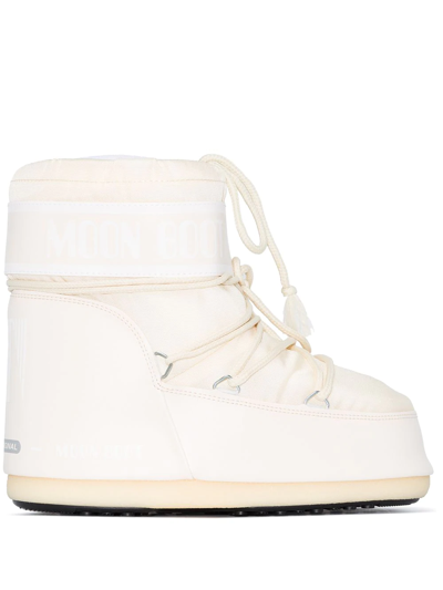 Moon Boot Neutral Icon Low Snow Boots In Beige
