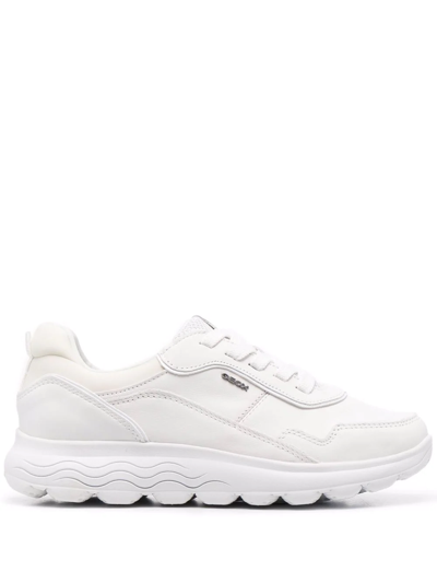 Geox Spherica Low-top Sneakers In Weiss
