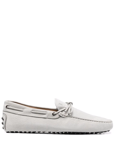 Tod's City Gommino Driving Shoes In Blue