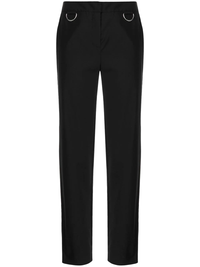 Act N°1 Straight-leg Carabiners Trousers In Black