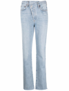 Agolde Criss Cross Organic Cotton Jeans - Dimension