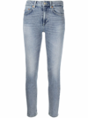 DONDUP MARILYN SLIM-FIT CROPPED JEANS