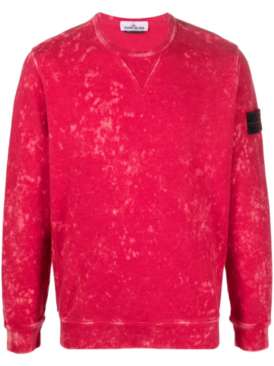Stone Island Off-dye Ovd Treatment Garment-dyed Sweatshirt Stone Island Off-dye Ovd Treatment Garment-dyed Sweatshirt