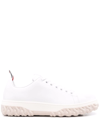THOM BROWNE COURT LOW-TOP SNEAKERS