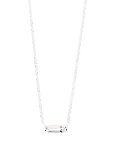 Le Gramme 10g Segment Necklace In Silber
