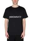 Hinnominate Crew Neck T-shirt In Black