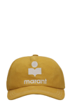 ISABEL MARANT TYRON HATS IN YELLOW COTTON