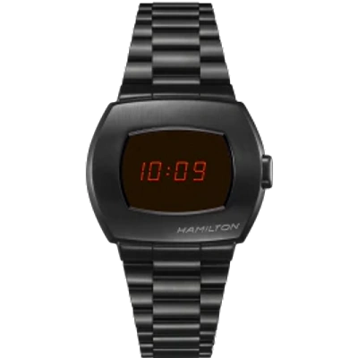 Hamilton American Classic Psr Digital Quartz In Black