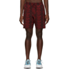 ADIDAS X IVY PARK RED SCALES RUNNING SHORTS