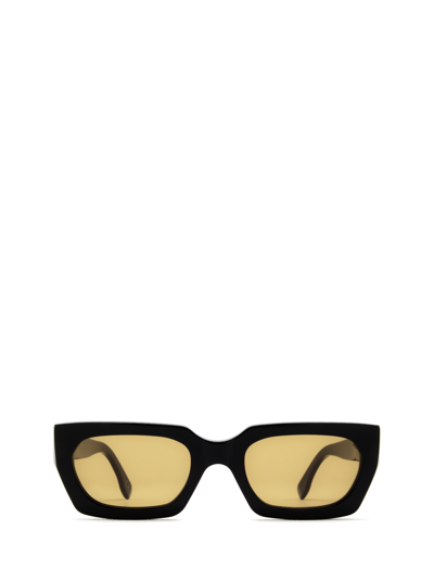 Retrosuperfuture Teddy Refined Unisex Sunglasses In Black