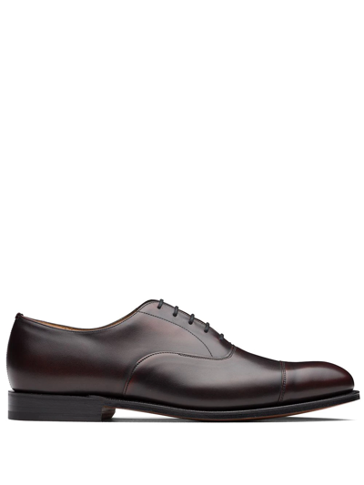 Church's Consul Leather Oxford Shoes In Rot