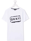 DKNY TEEN LOGO-PRINT T-SHIRT