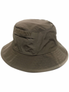 C.P. COMPANY EMBROIDERED-LOGO BUCKET HAT