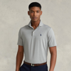 Ralph Lauren Classic Fit Performance Polo Shirt In Andover Heather