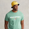Polo Ralph Lauren Polo Sport Jersey T-shirt In Outback Green
