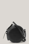 Ganni Round Crossbody Logo Bag Black One Size