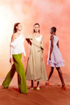 AZZI & OSTA AZZI & OSTA LACE AND RUFFLED DRESS