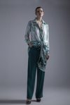 GATTI NOLLI BY MARWAN GATTI NOLLI BY MARWAN COLLARED TOP WITH PANTS