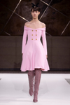 GIAMBATTISTA VALLI OFF SHOULDER FIT AND FLARE DRESS