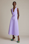 GRETA CONSTANTINE PATCHOULI MIDI DRESS