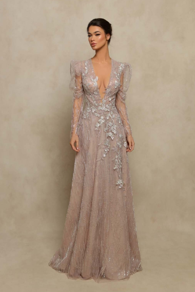 Tarik Ediz Nessa Gown