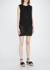 Max Mara Women's Rostov Cotton Knit Mini Skirt In Black