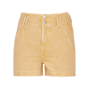 Isabel Marant Étoile Ladies Honey Tihiana High-waist Denim Shorts In Yellow