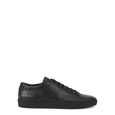 Common Projects Article 1528 Original Leather Achilles Low In Black