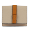 LOEWE TRIFOLD LEATHER WALLET